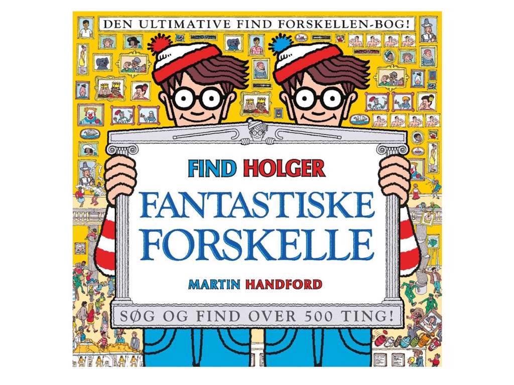 Find Holger Fantastiske forskelle - børnebog