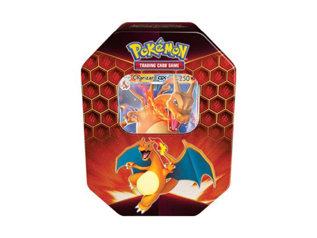 Pokémon Charizard GX tin box