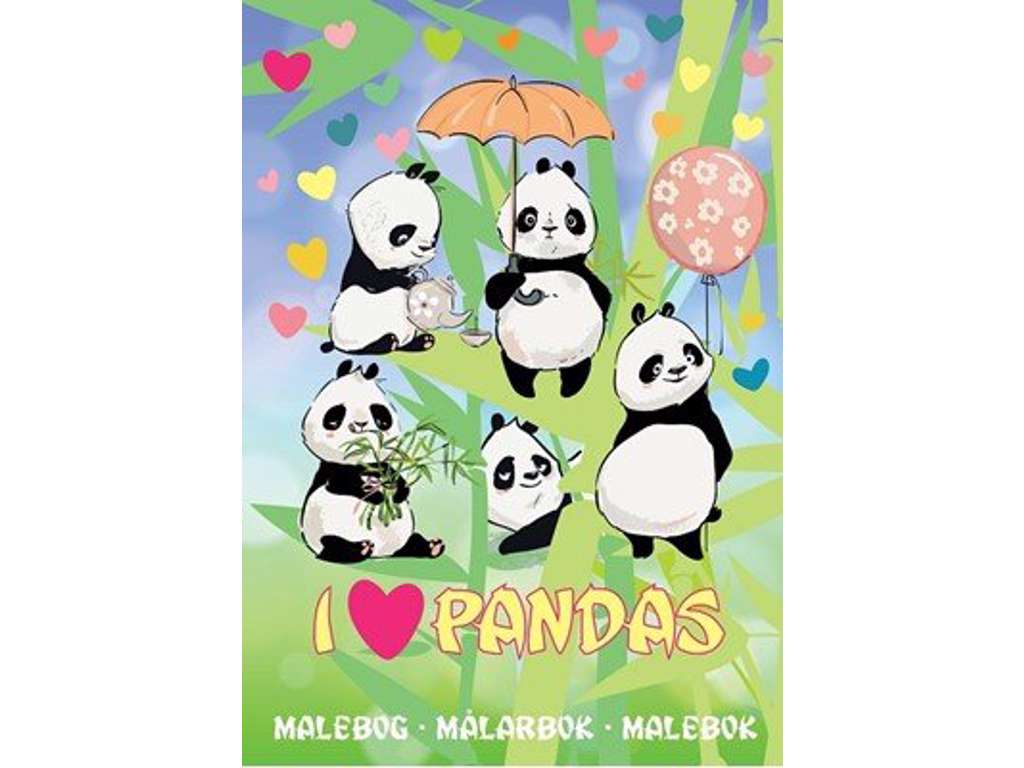 I love pandas - malebog