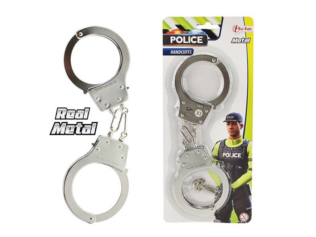 Politi håndjern i metal