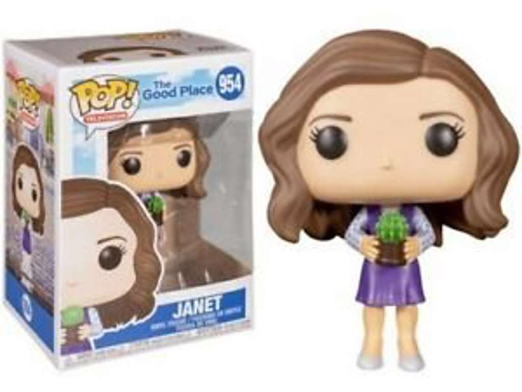 The Good Place POP! vinyl figur af Janet på 9 cm