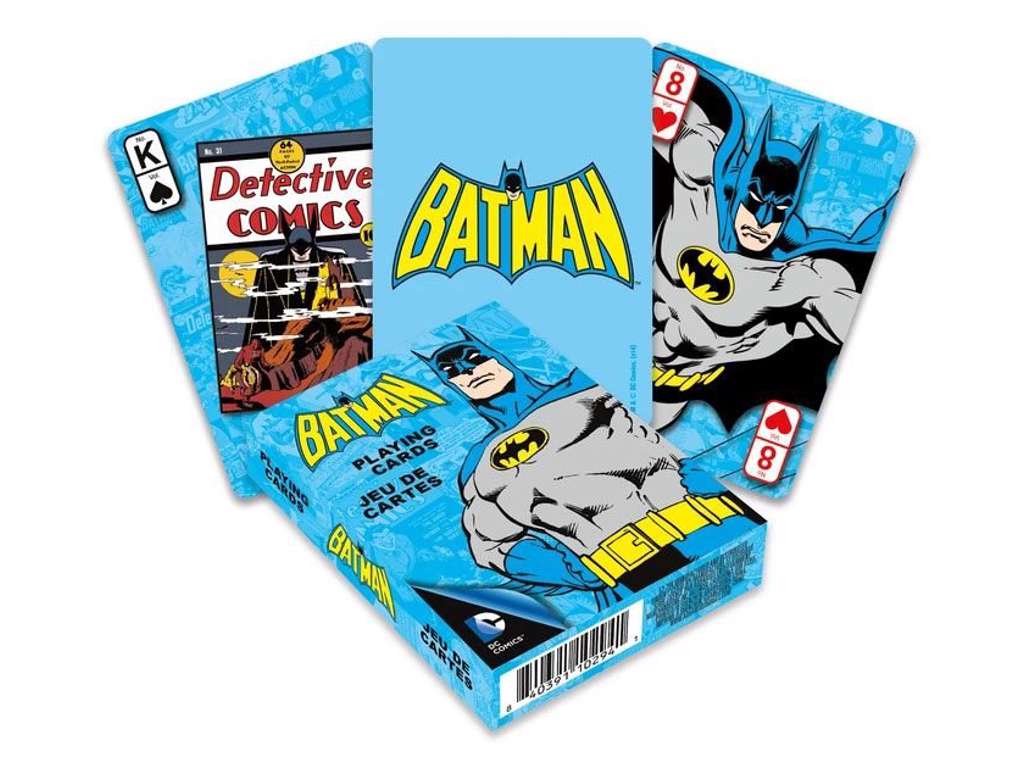 DC Comics spillekort med retro Batman