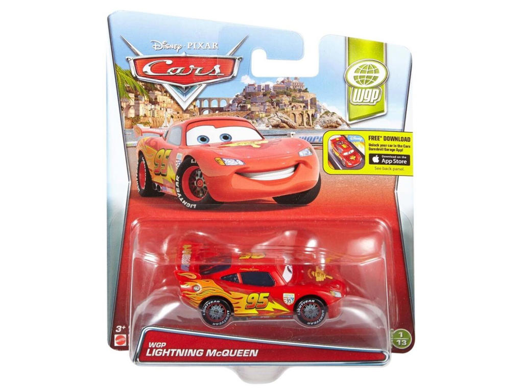 Pixar Cars Die-Cast Singles - Lightning McQueen bil