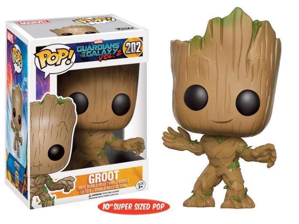 Guardians of the Galaxy Vol. 2 Super Sized POP! vinyl figur af Young Groot på 25 cm