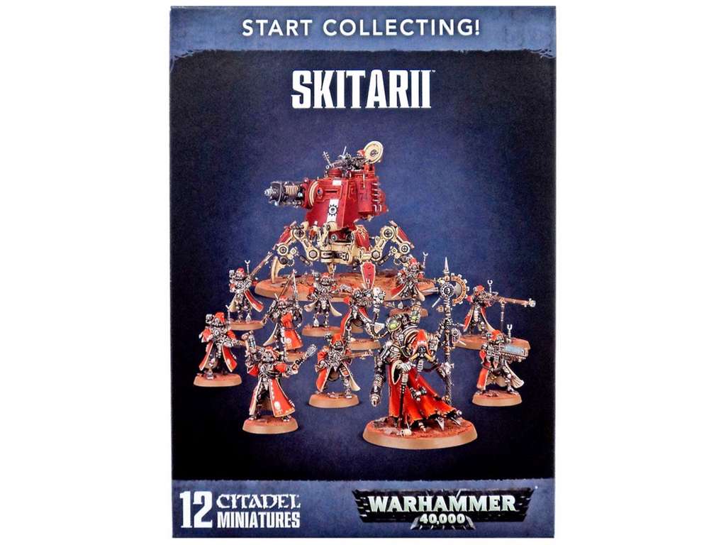 Warhammer 40K Adeptus Mechanicus Skitarii starter sæt - Figursæt