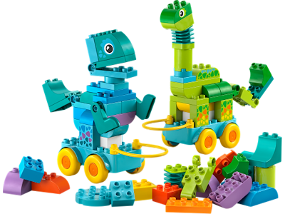 3-i-1-dinosaurer på hjul - 10451 - LEGO DUPLO Town