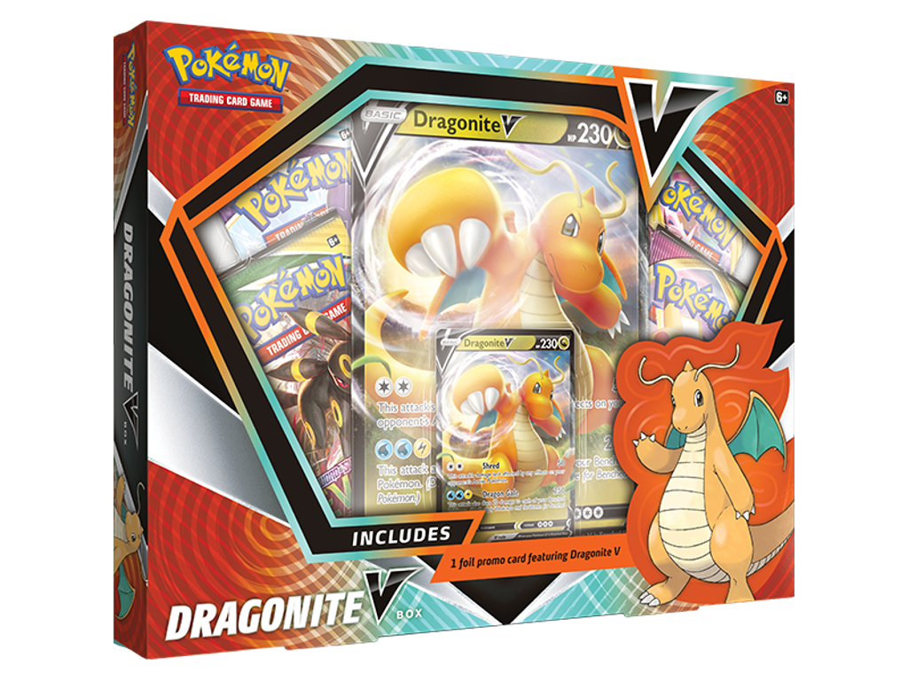 Pokémon Dragonite V box