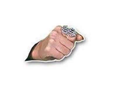 Dollartegn ring fra Rubies