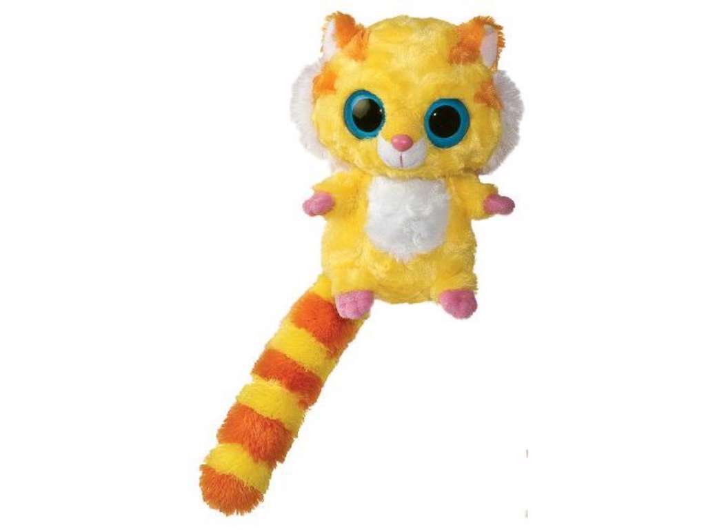 Yoohoo gul tiger på 12.5 cm - Tumo