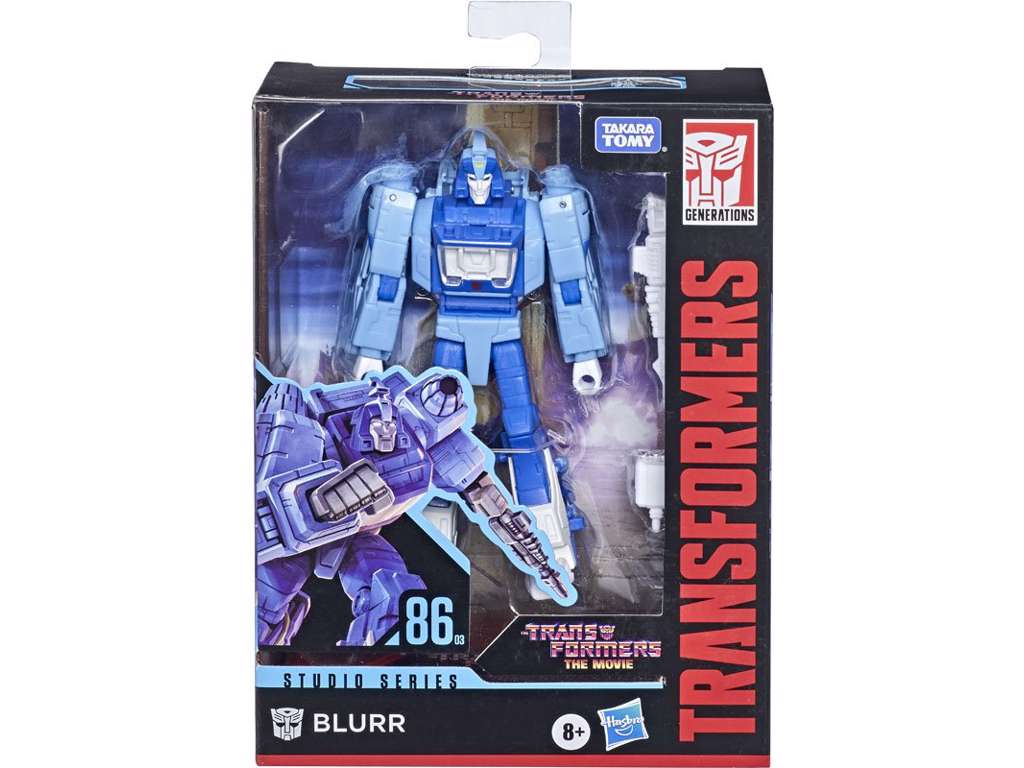 Transformers Studio Series Deluxe Class action figur af Blurr på 11 cm