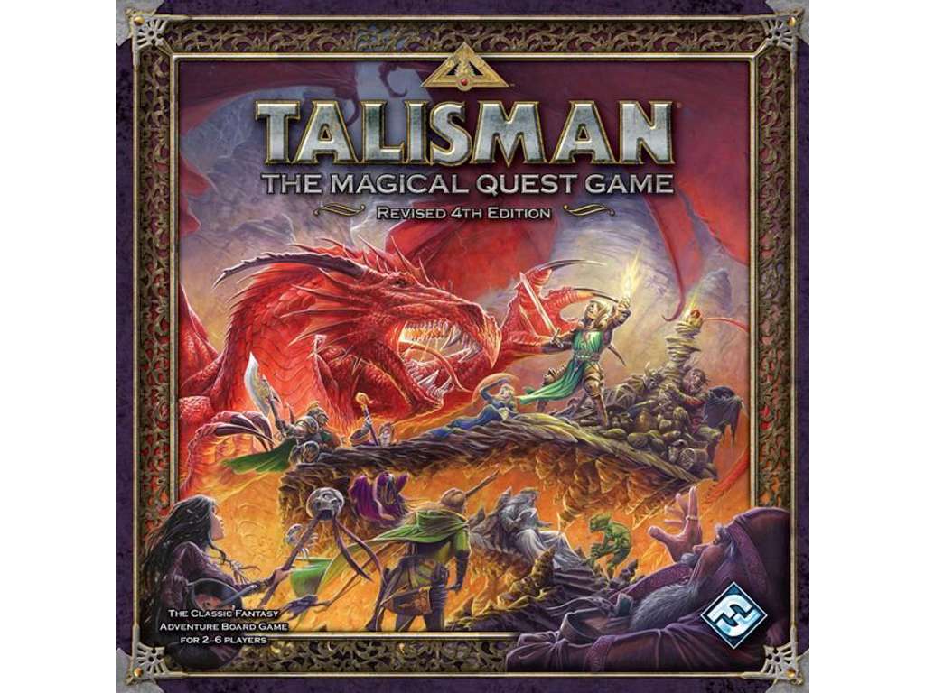 Talisman 4th Edition - Core Game (EN) - brætspil fra Lautapelit