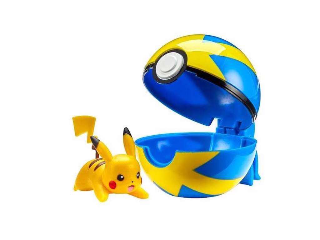 Pikachu og  Quick ball – Pokemon Clip 'n' Go Wave 2