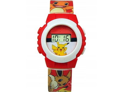 Pokémon armbåndsur med Kanto starters