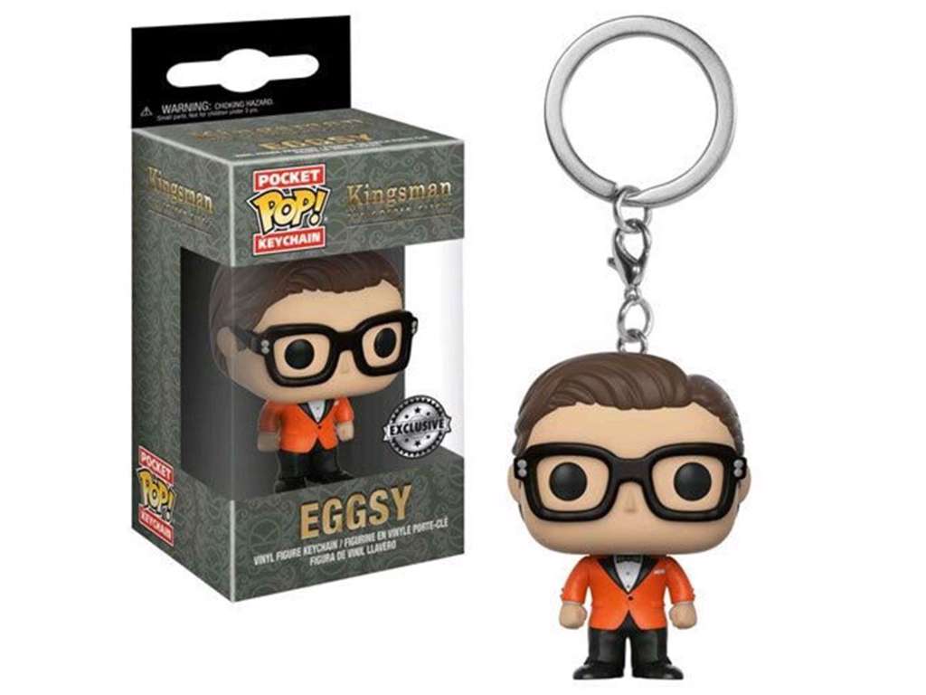 Kingsman The Secret Service Pocket POP! vinyl nøglering med Eggsy på 4 cm