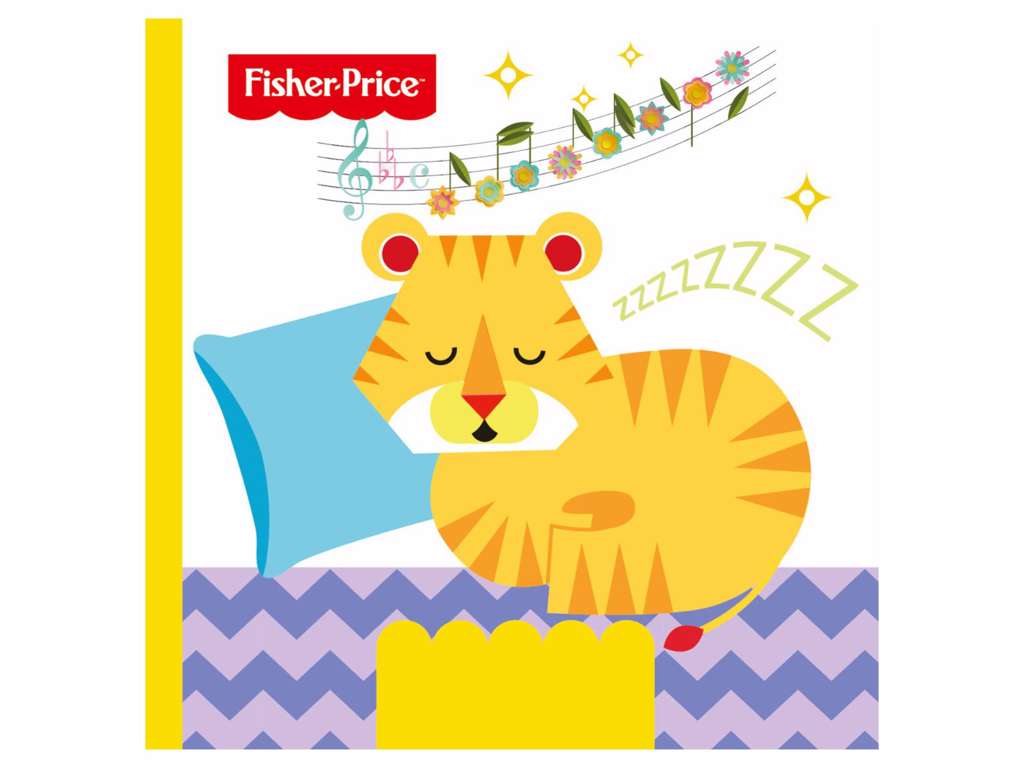 Fisher-Price Papbog - Dyrenes musik - 10 sider