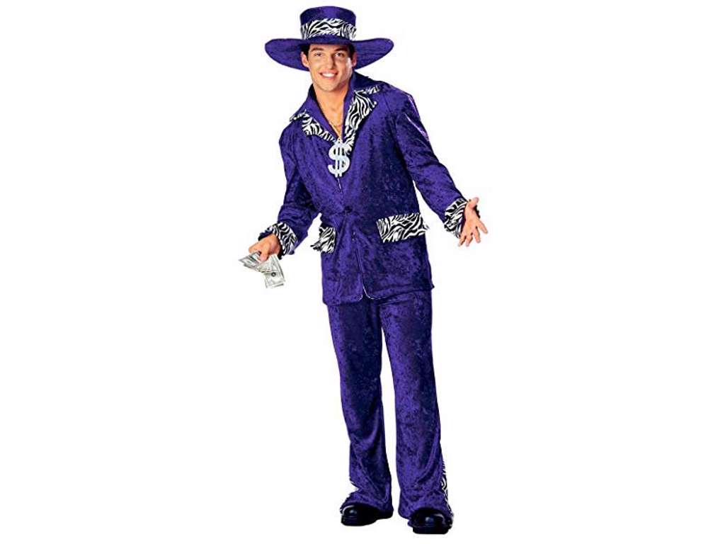 Big Poppa - gangster kostume XL