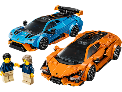 Lamborghini Revuelto og Huracán STO - 77238 - LEGO Speed Champions