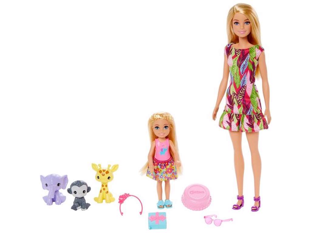 Barbie and Chelsea The Lost Birthday legesæt