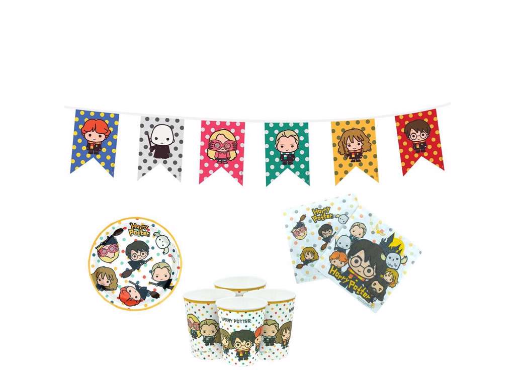Kawaii fødselsdagssæt fra Harry Potter