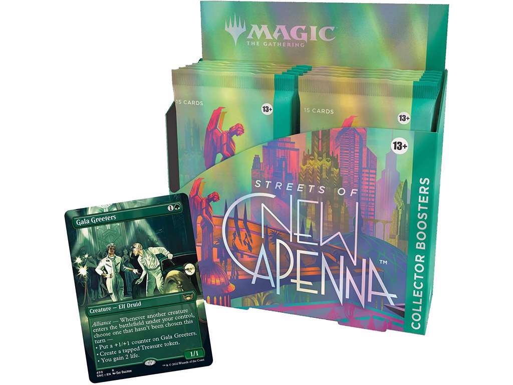 Collector booster display - Magic the gathering - Streets of new capenna