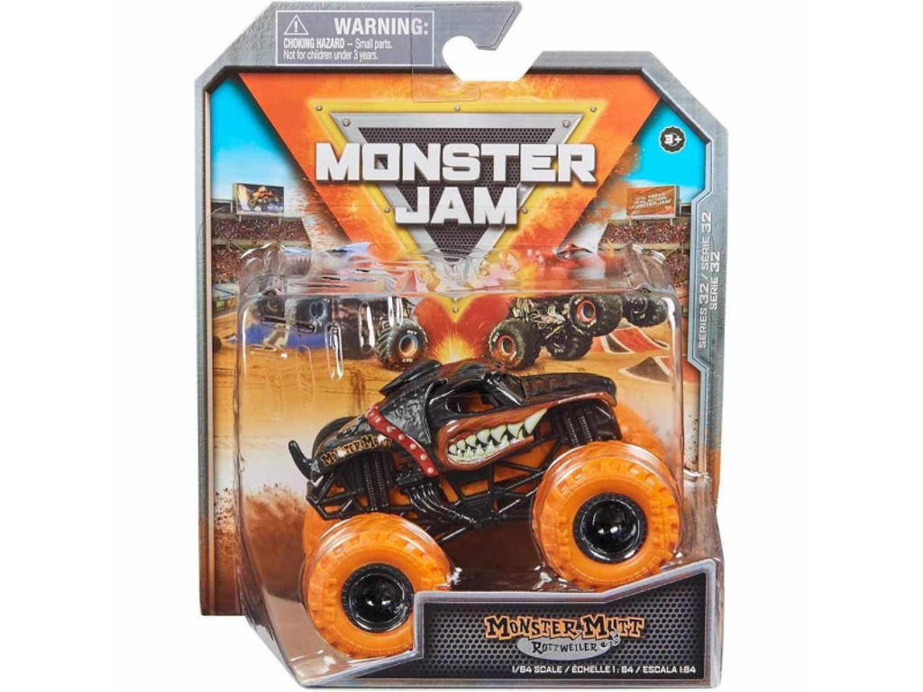 Monster Jam 1:64 Single Pack Monster Mutt Rottweiler - Monster Truck