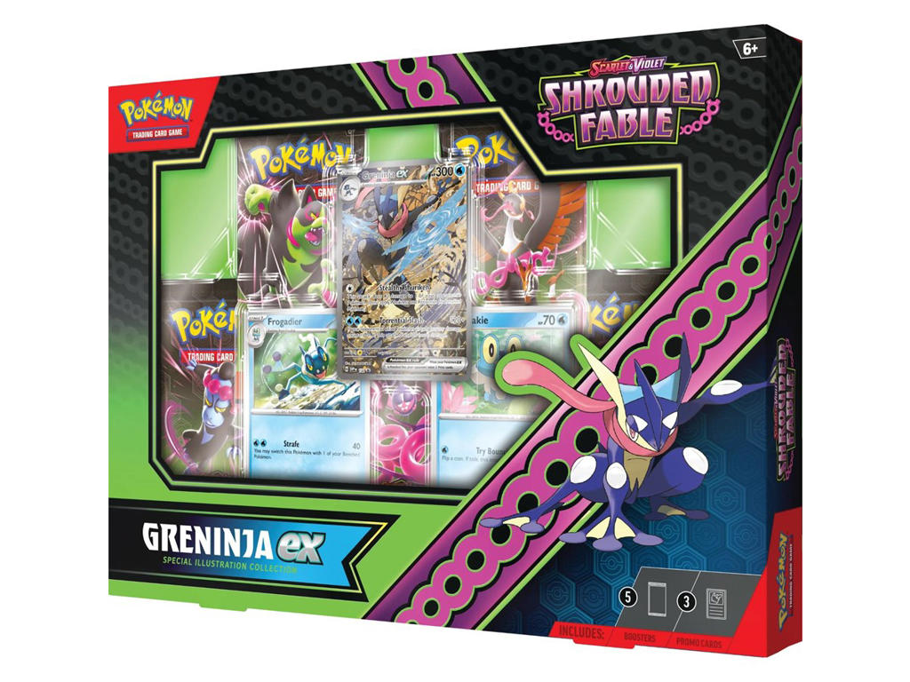 Shrouded Fable - Greninja EX Special Illustration Collection - Pokémon kort