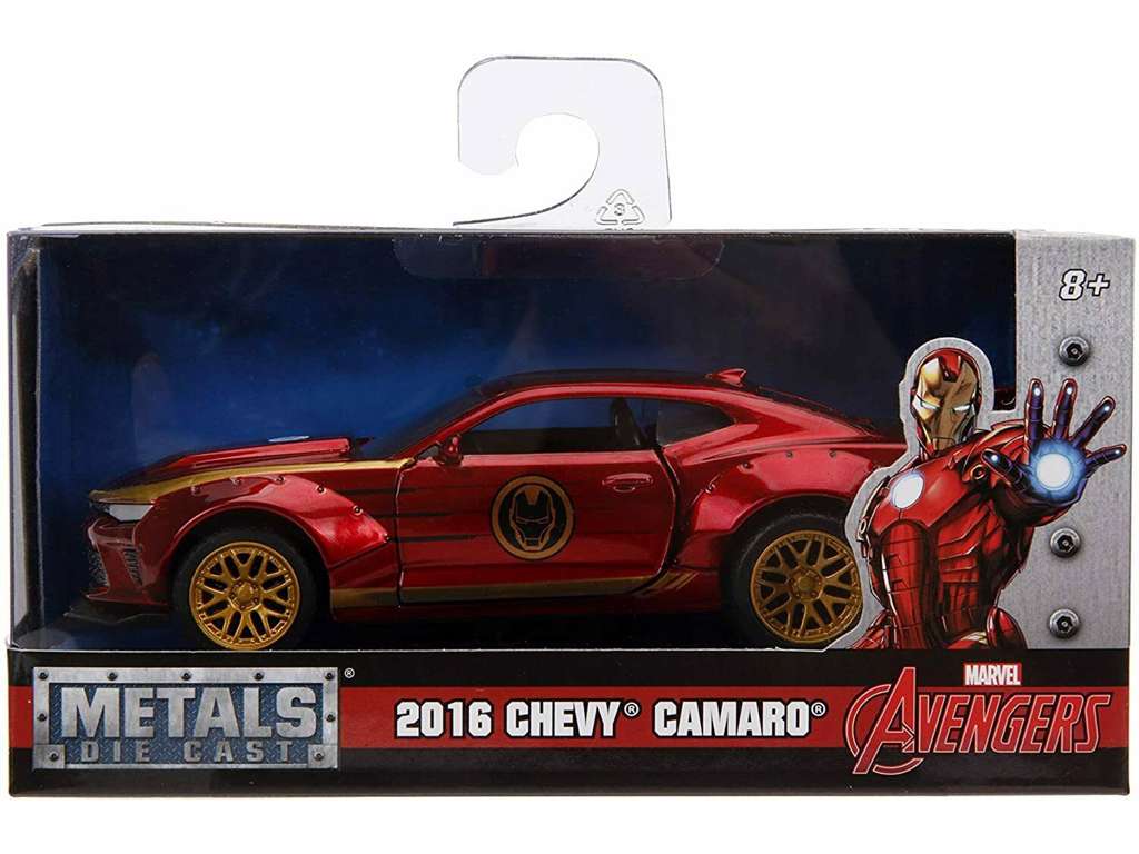 Marvel Iron Man 2016 Chevy Camaro SS bil i scala 1:32