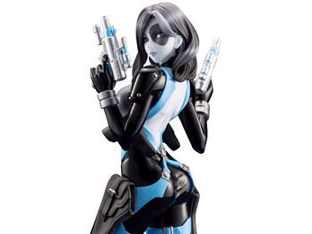 Marvel Bishoujo figur af Domino på 22 cm