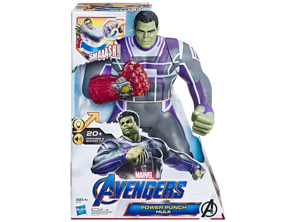 Power Punch Hulk actionfigur fra Avengers End Game