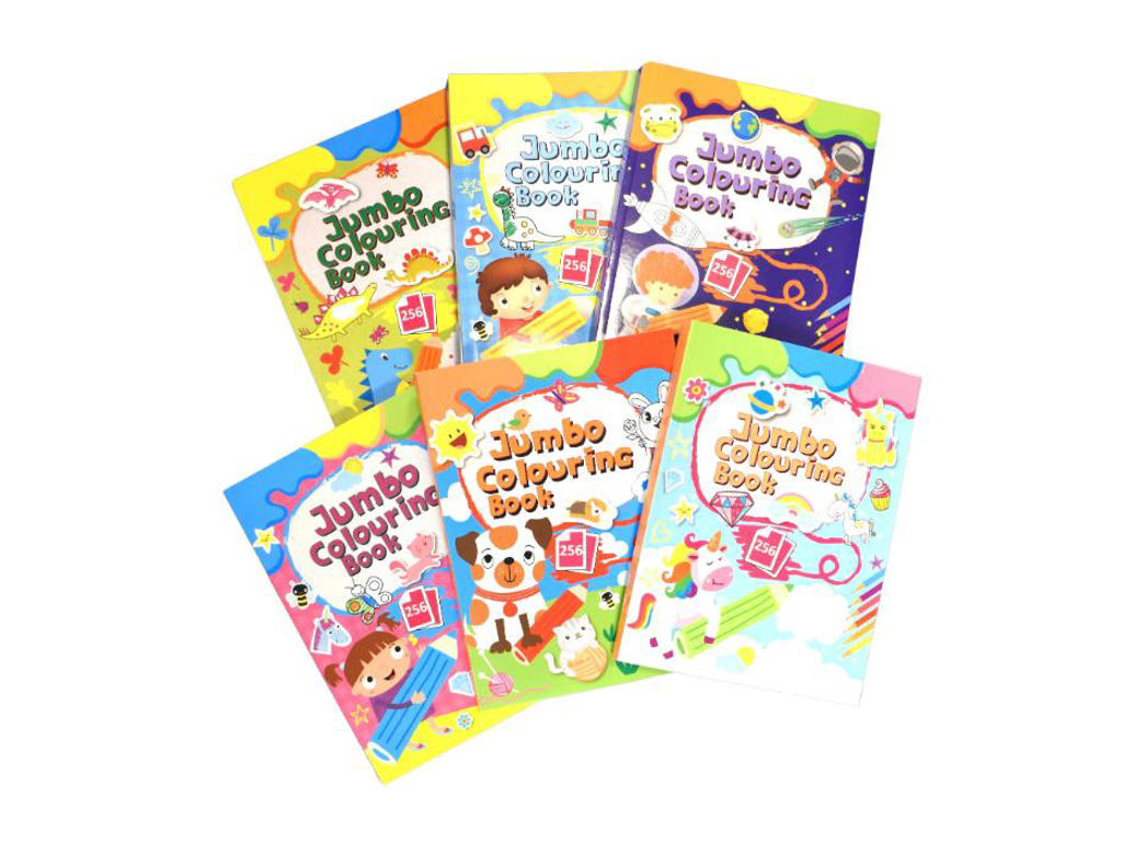 Jumbo Malebog - 256 sider.+18mdr.