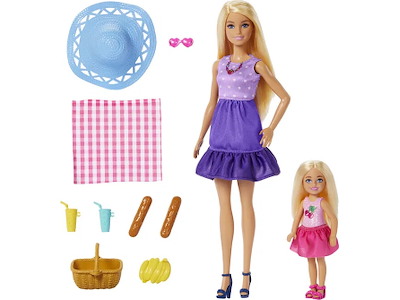 Barbie Malibu & Chelsea Core Dolls