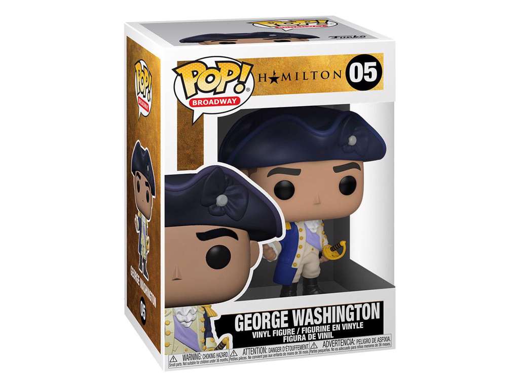 Hamilton POP! Broadway Vinyl Figure George Washington 9 cm