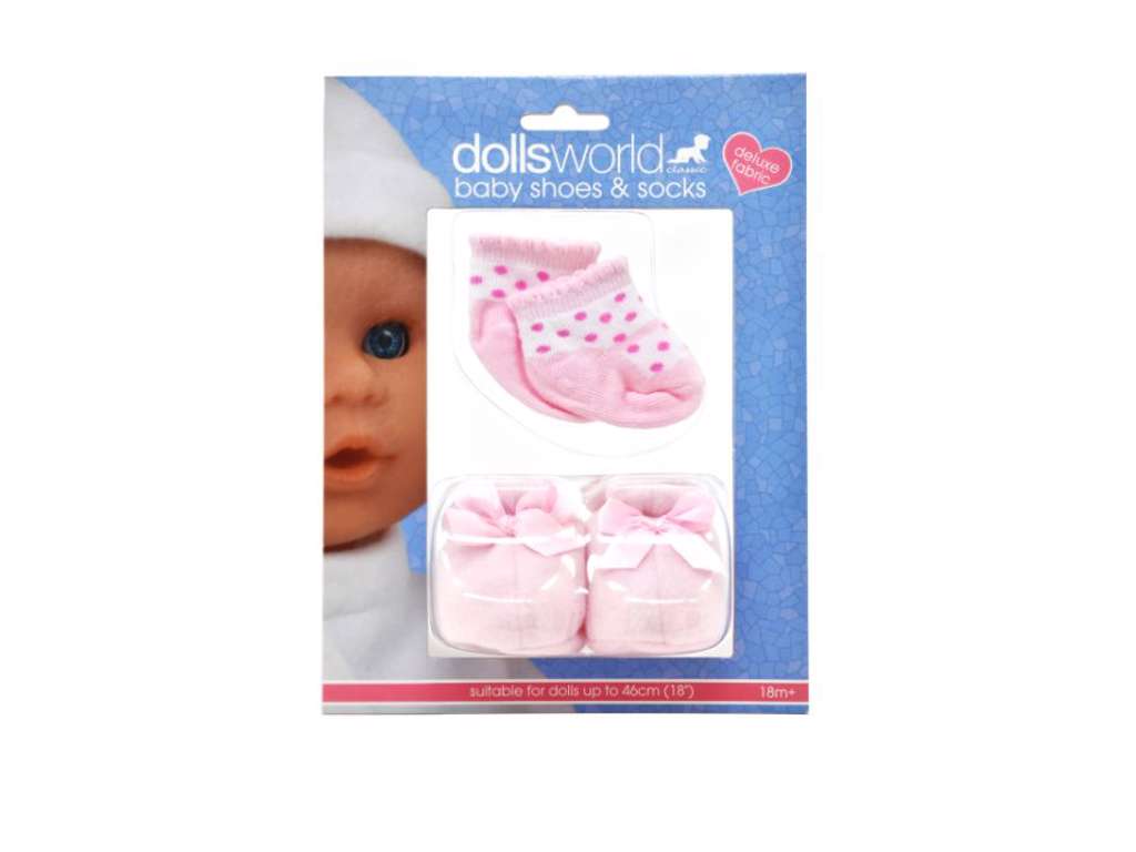 Sko & strømper til dukker - flere forskellige