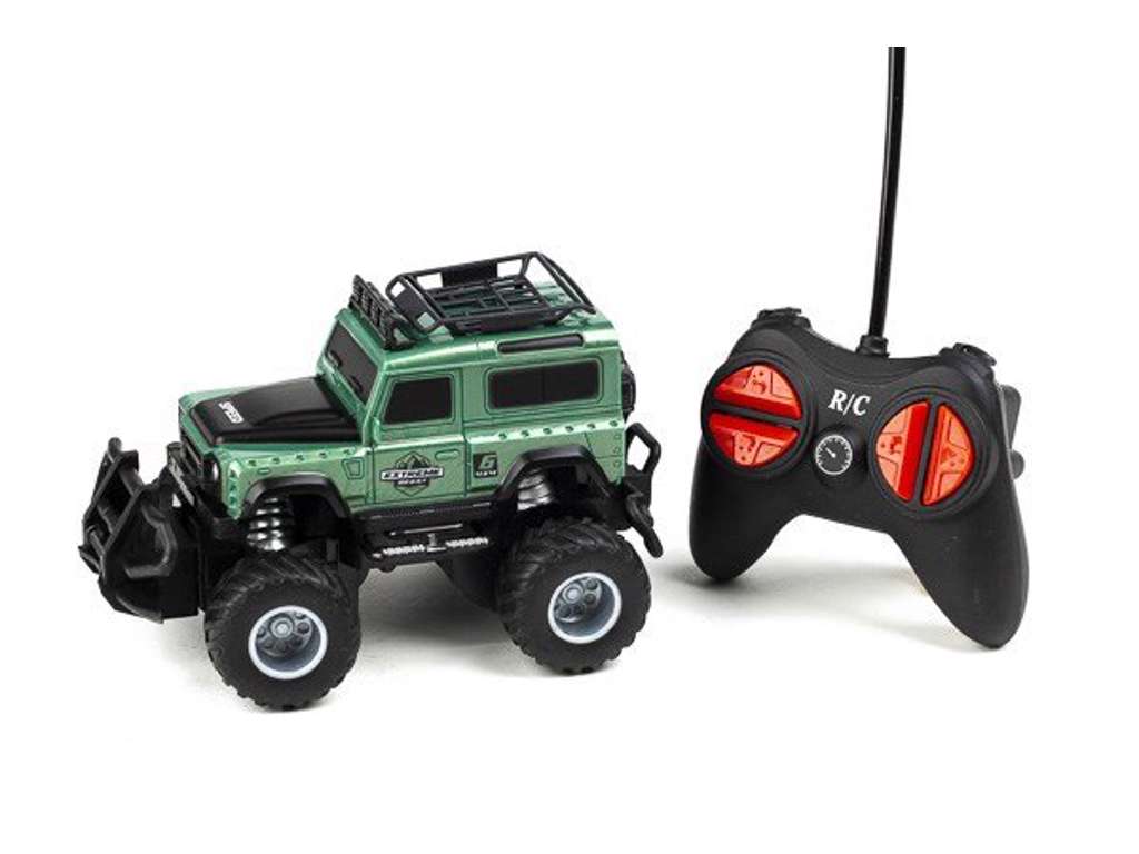 Fjernstyret Off Road Car 1:43 - grøn