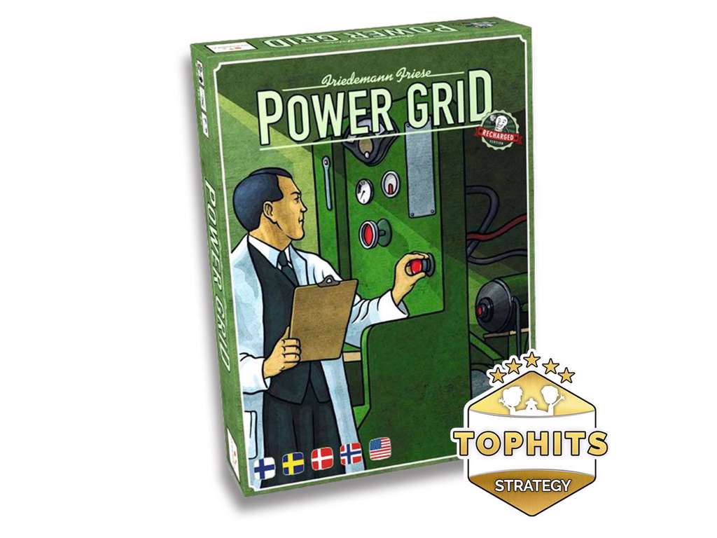 Power Grid Recharged (Nordic + EN) - brætspil fra Lautapelit