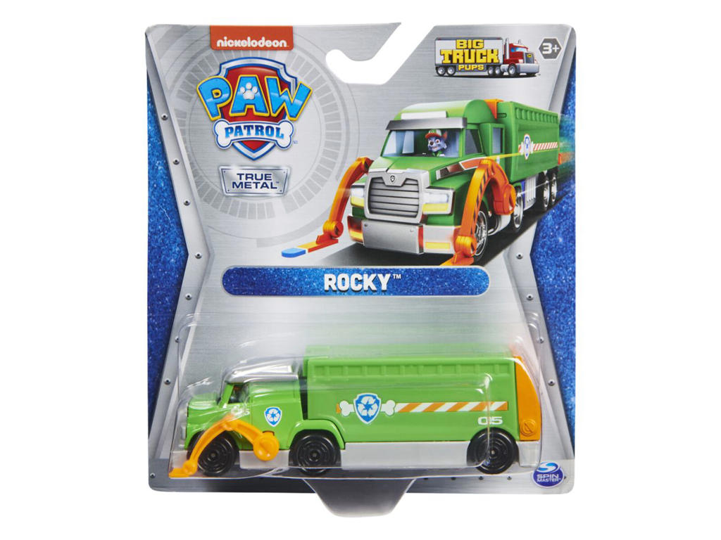 Paw Patrol Big Trucks True Metal Vehicle - Rocky's bil