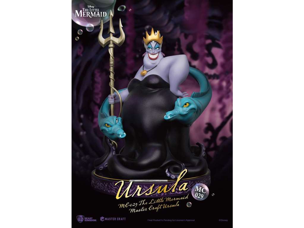 The Little Mermaid Master Craft statue af Ursula på 41 cm