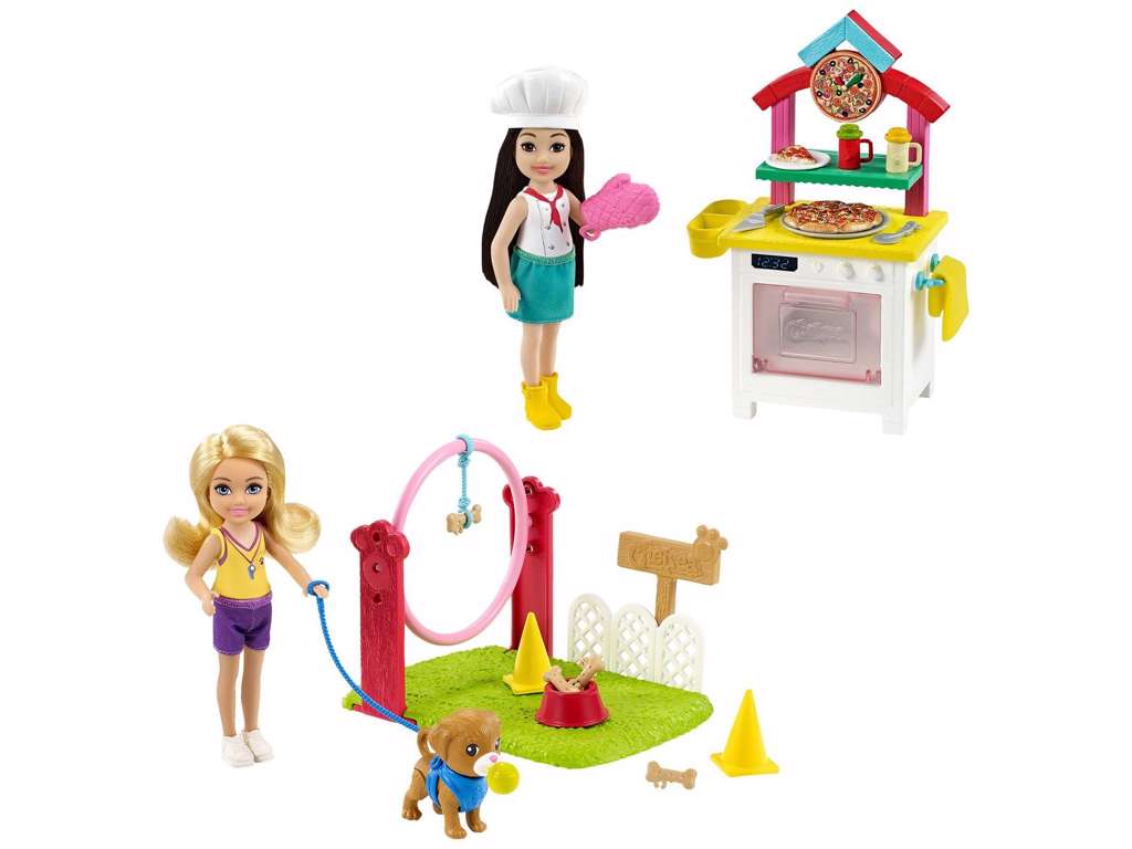 Barbie Chelsea Can Be Chelsea Doll & Dog Trainer Playset