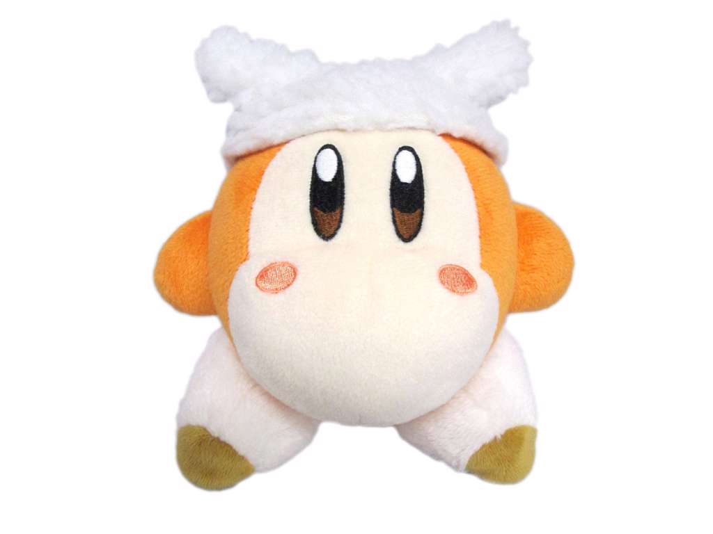 Kirby - Waddle Dee Sheep bamse på 15 cm