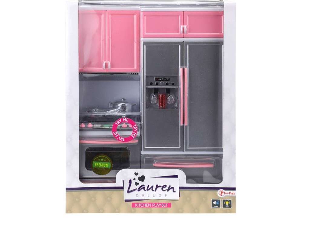 Lauren køkken legesæt med køleskab