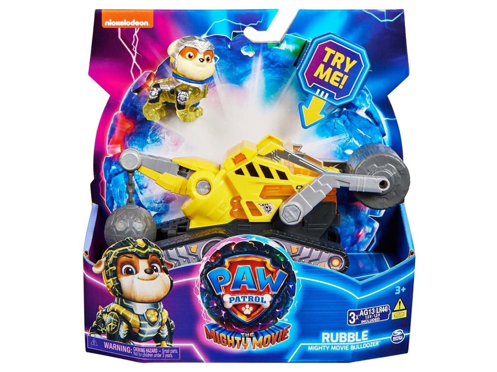 Paw Patrol Movie 2 - Bil med Rubble