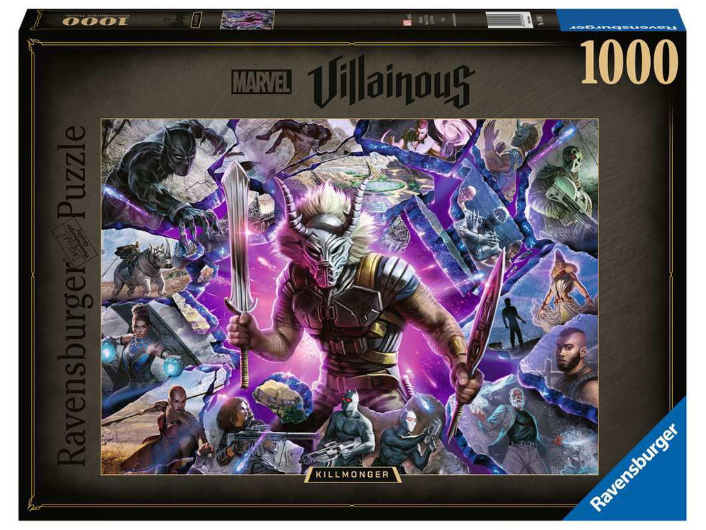 Killmonger puslespil på 1000 brikker fra Ravensburger