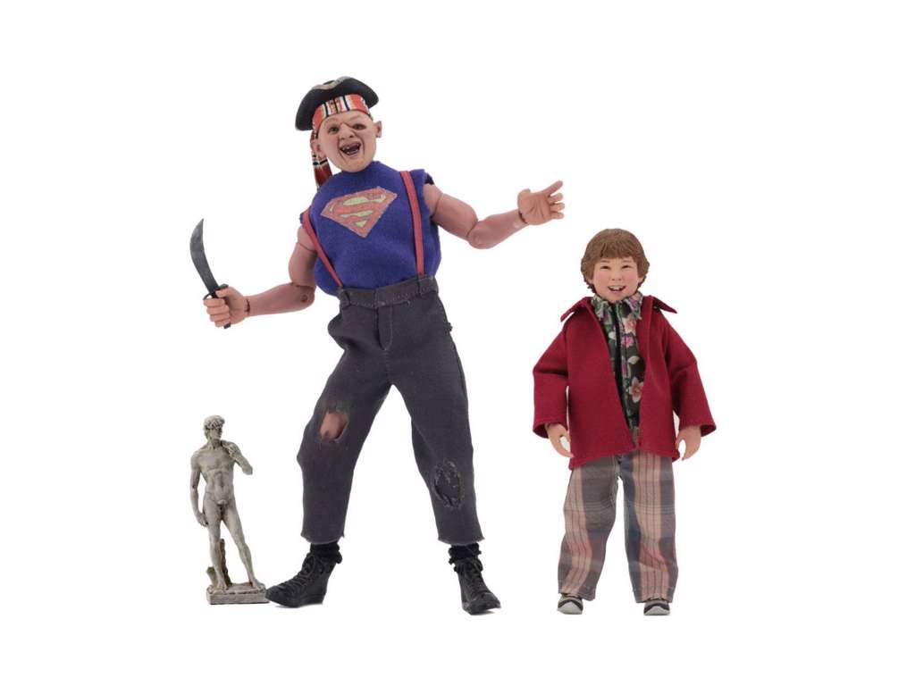 The Goonies retro action figurer med Sloth & Chunk på 13 og 20 cm