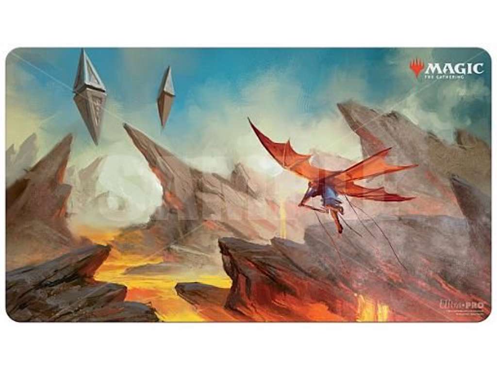 Magic the Gathering playmat - Zendikar Rising: Lavaglide Pathway