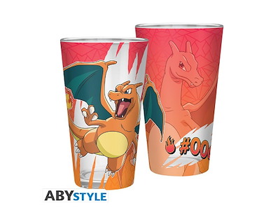 Pokémon Large Glass Premium Charizard 400 ml