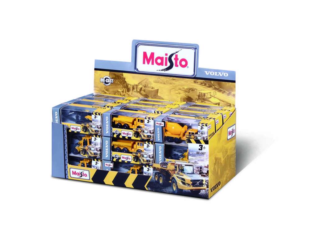 Volvo byggeplads bil - 8 cm