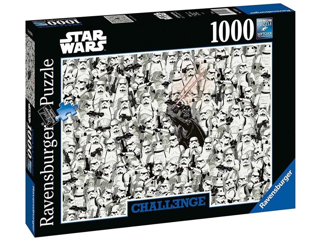 Challenge - Star Wars (1000 brikker) - puslespil fra Pegasus
