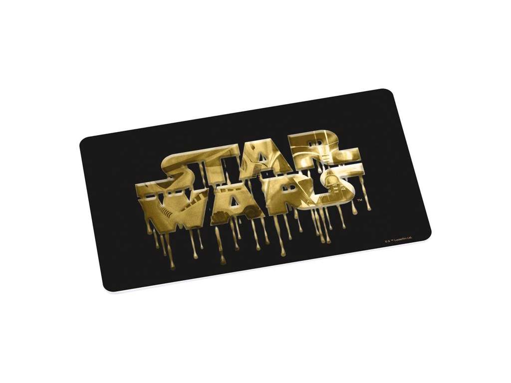 Star Wars skærebræt med guld logo