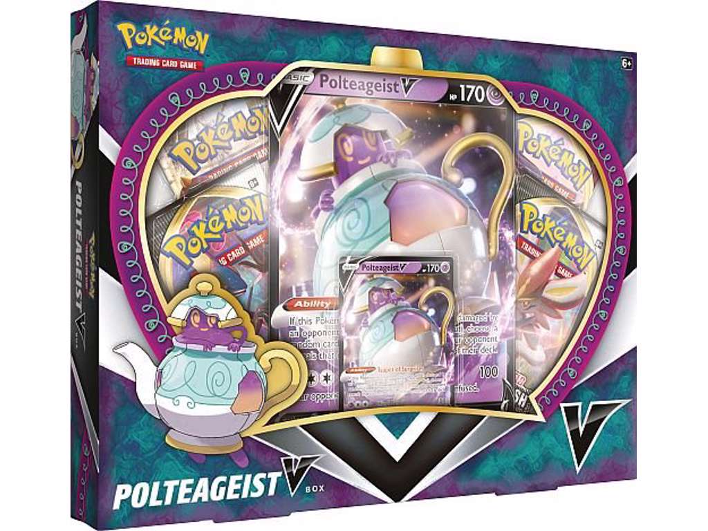 Pokémon Polteageist V box