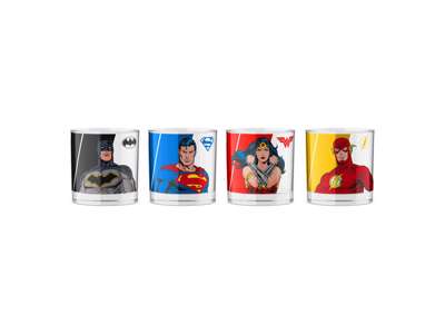 DC Comics: Sæt med 4 Shot Glas